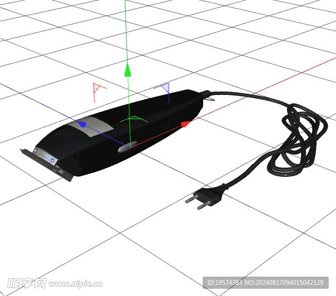 C4D模型 剃须刀