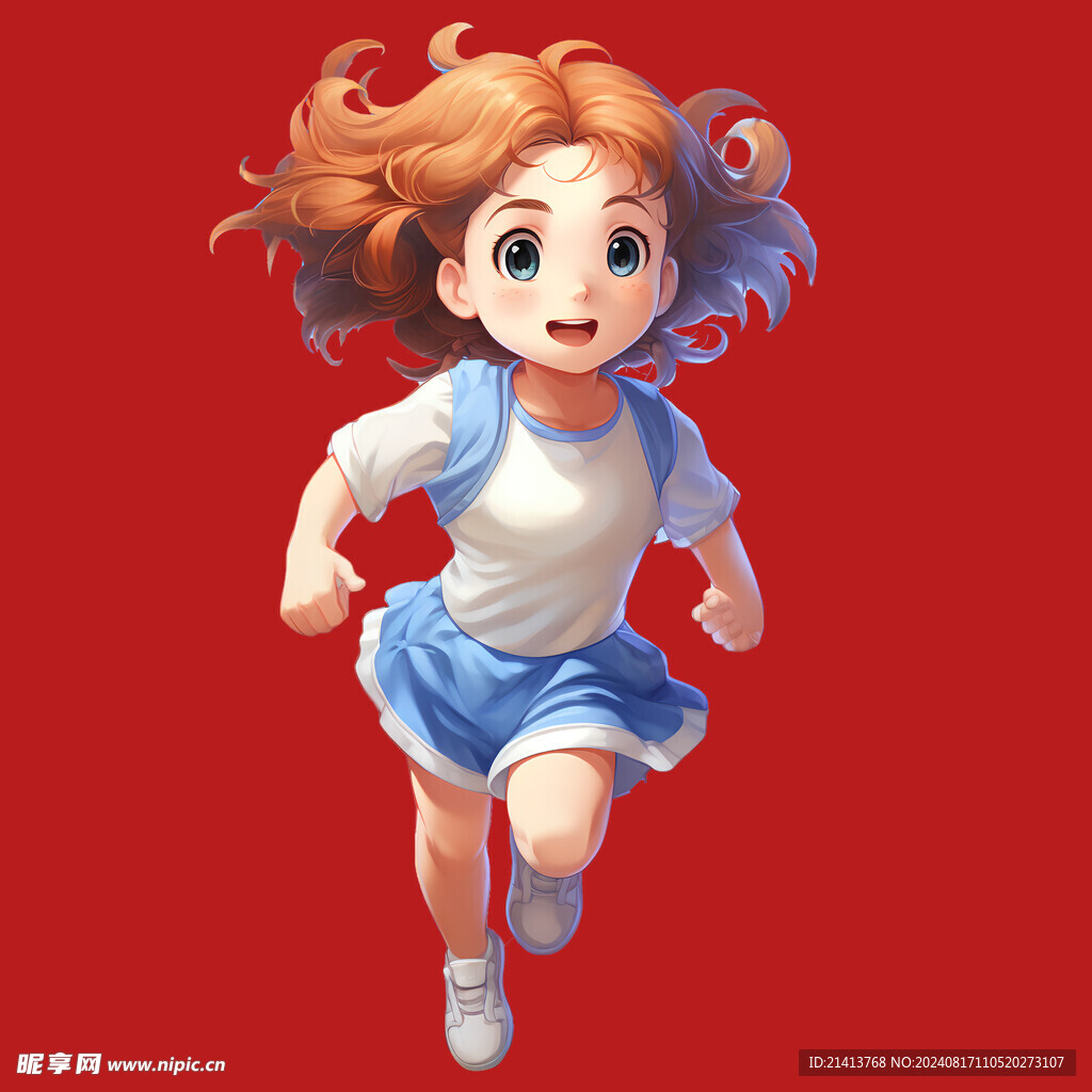 手绘卡通学生
