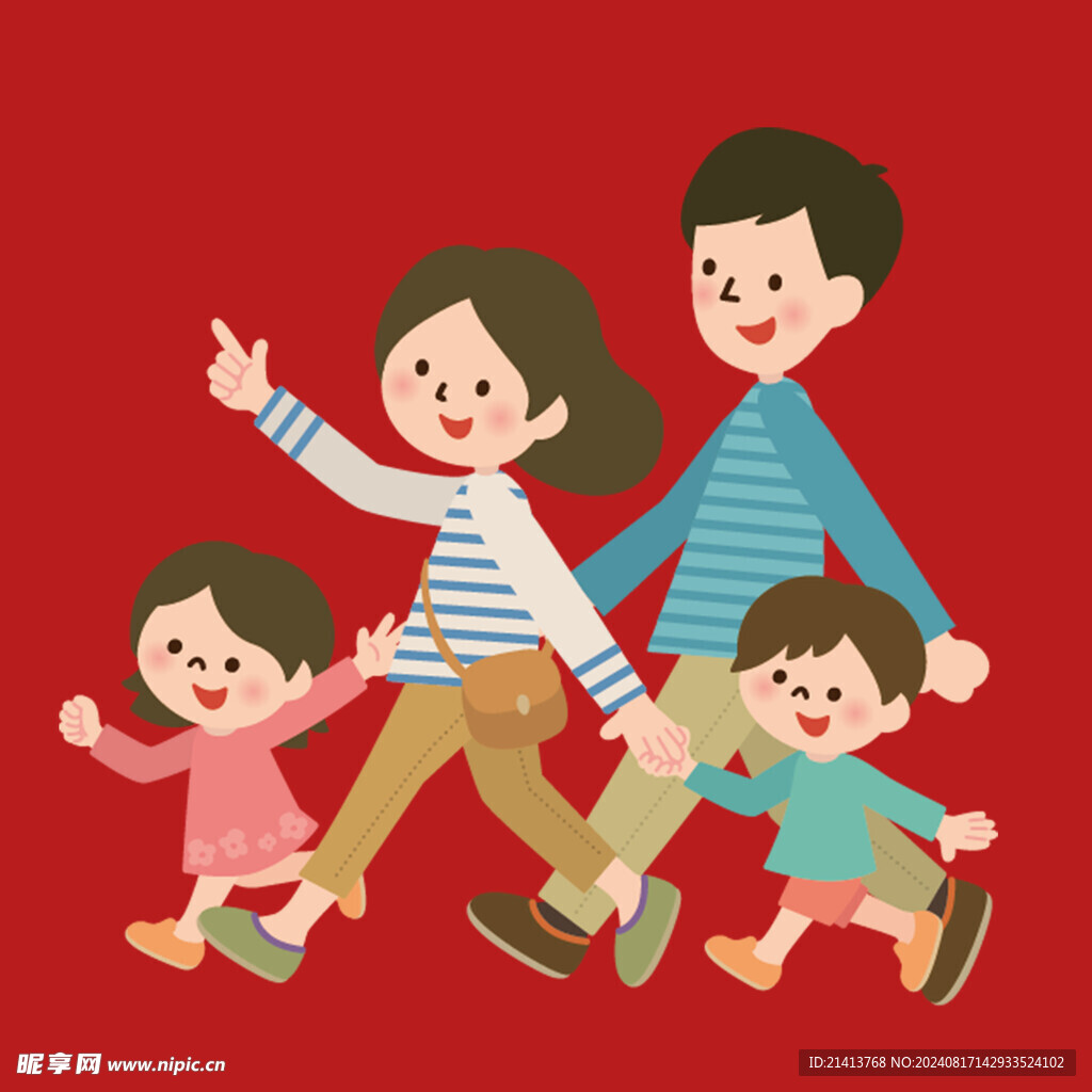 幸福家庭人物