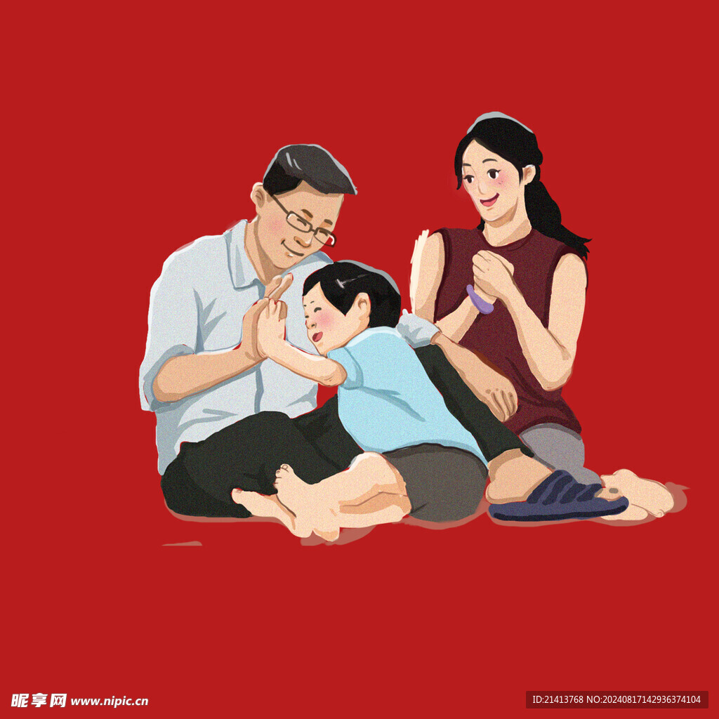 幸福家庭人物