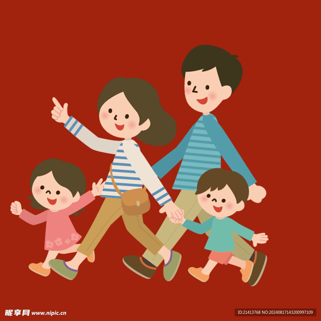 幸福家庭人物