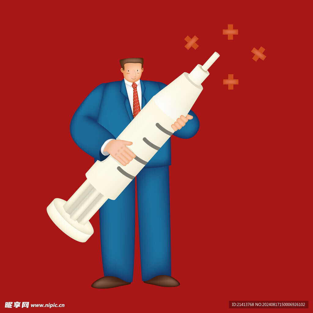 手绘商务人物