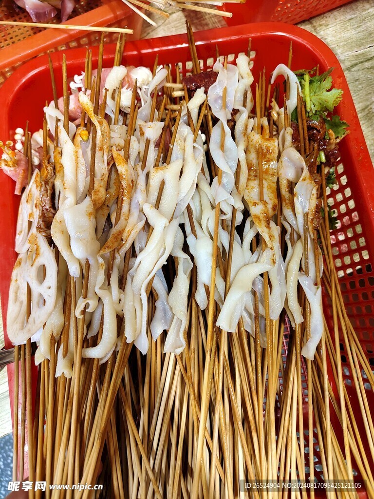 钵钵鸡 鸭肠