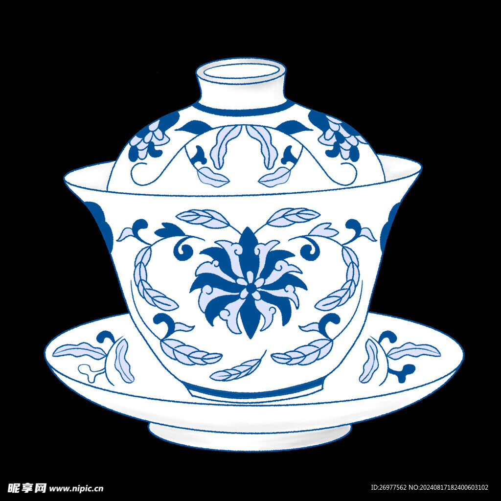  茶盖碗 
