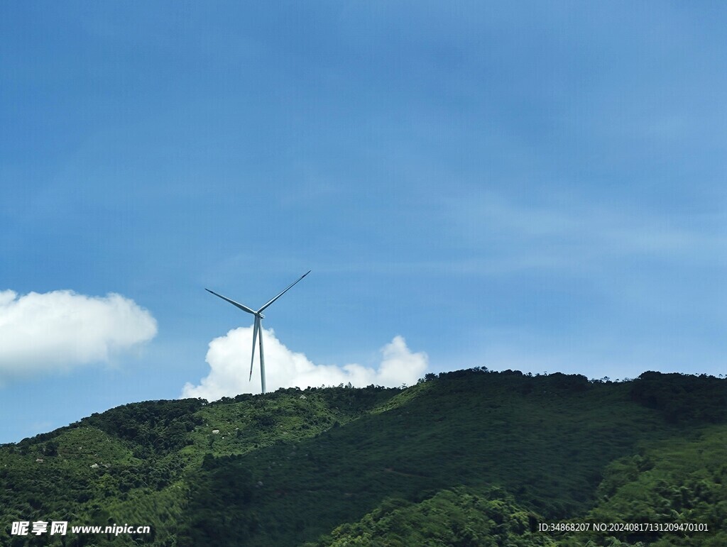 风力发电风景