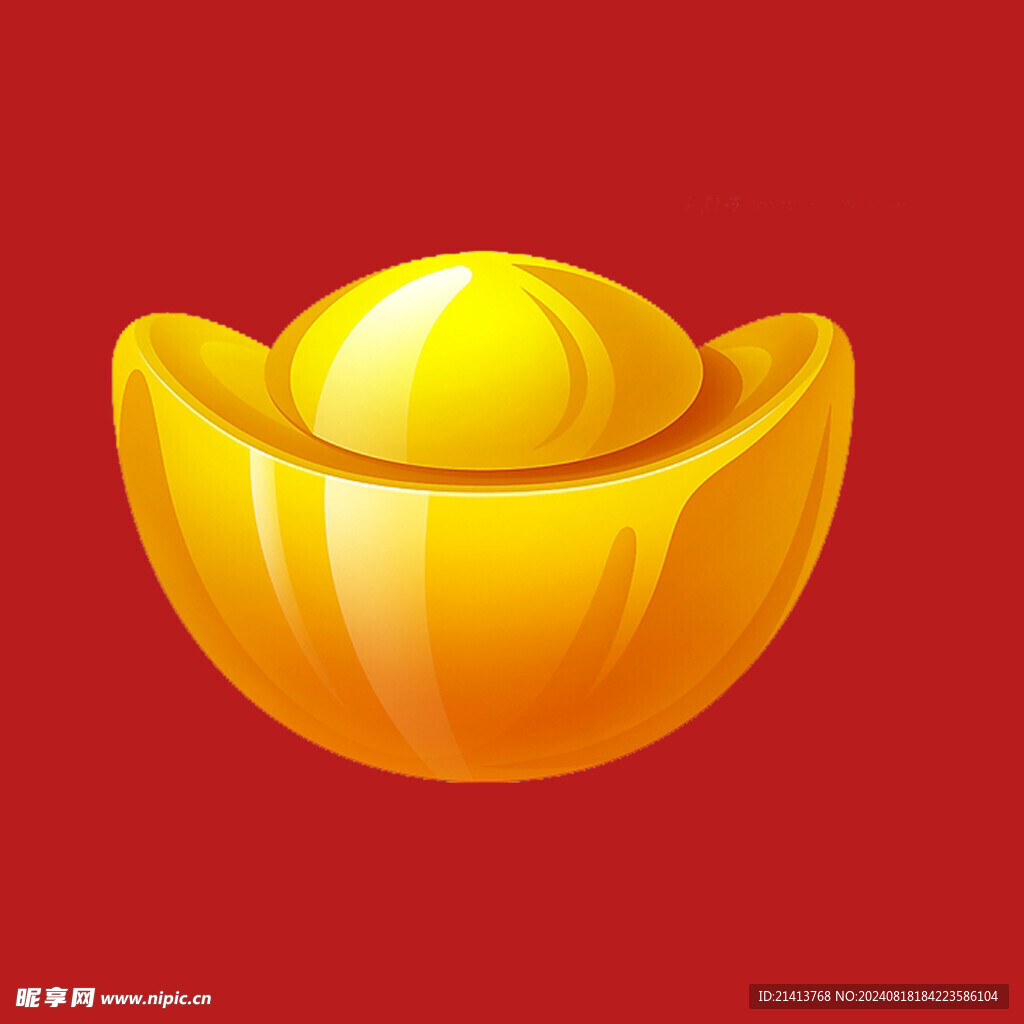 元宝钱币素材