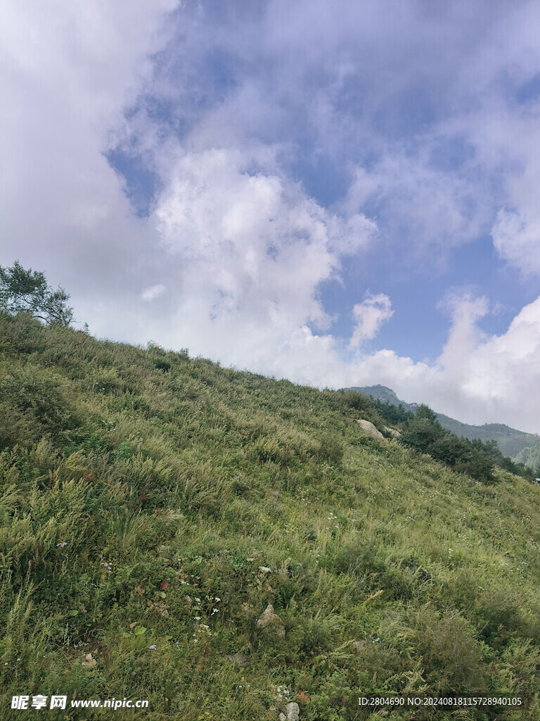 驼梁的云海