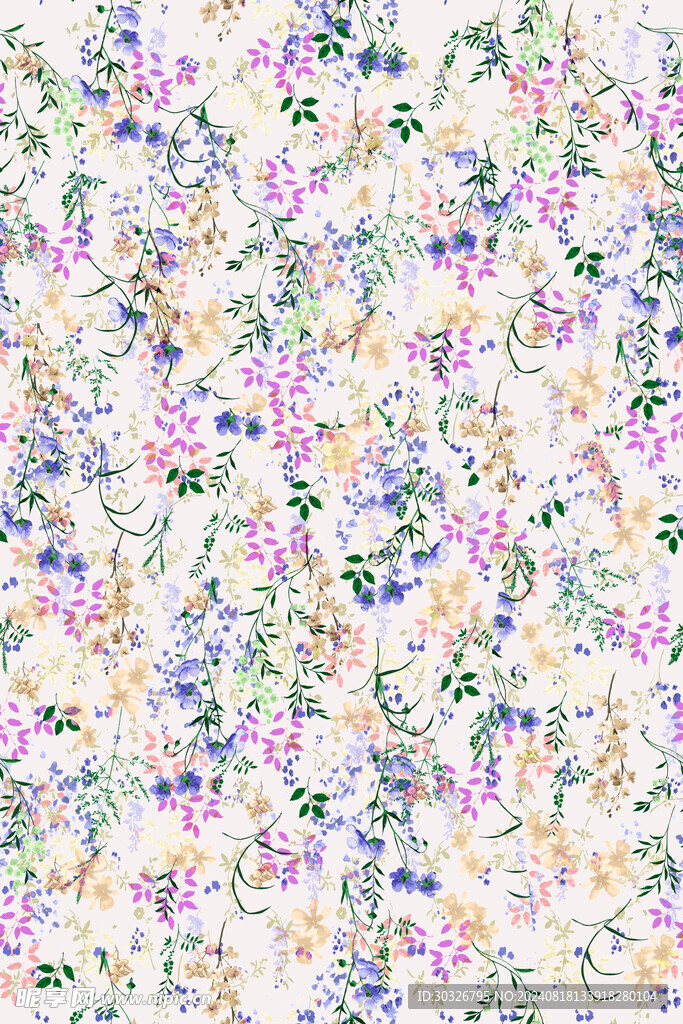 手绘花朵