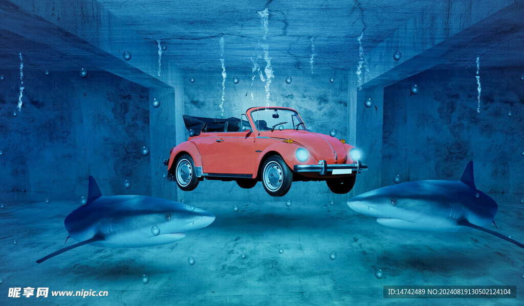 红色汽车