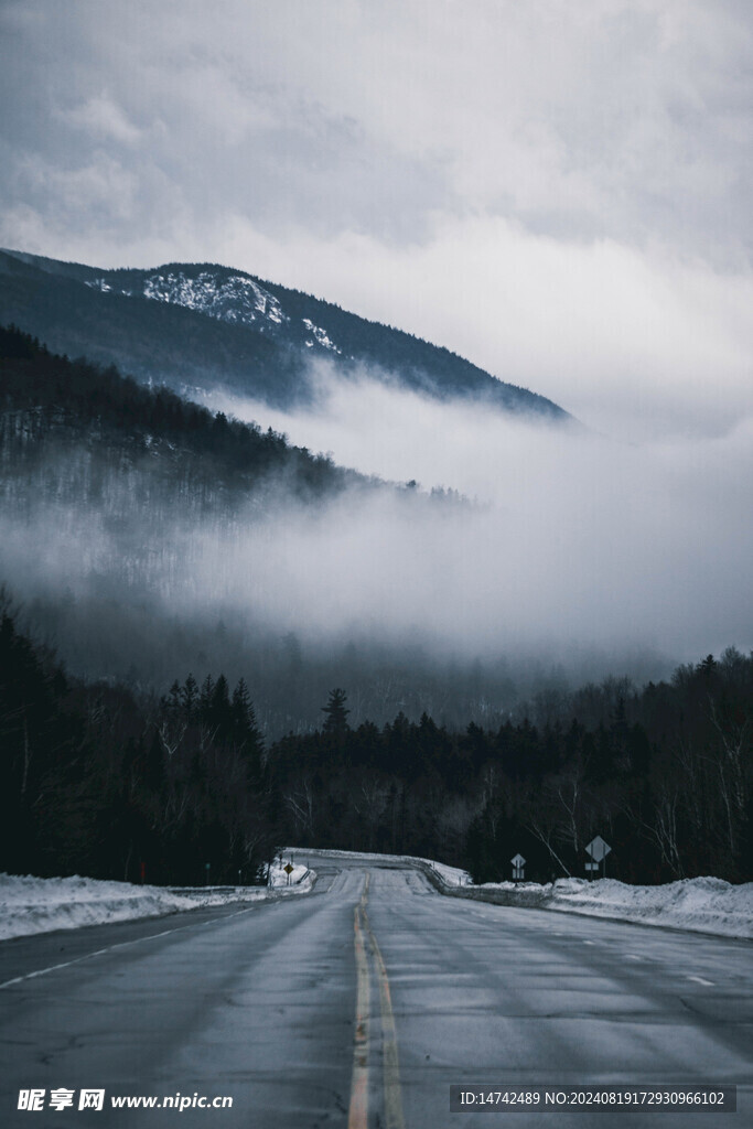 山间公路风景