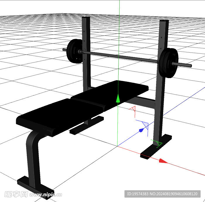 C4D模型 运动器材