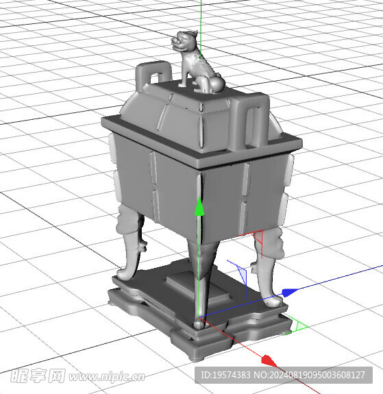 C4D模型 鼎