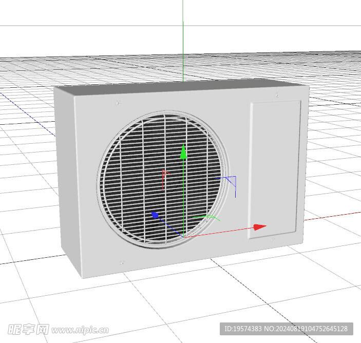 C4D模型 空调 