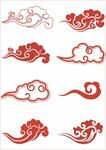  中国风矢量祥云
