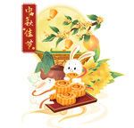 中秋插画