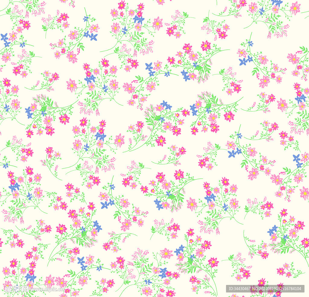 粉花