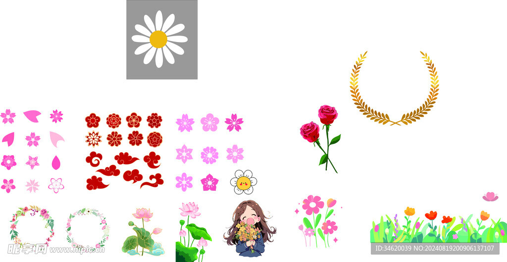 花素材