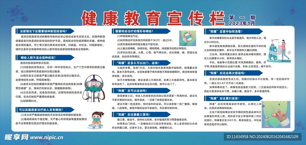 健康教育宣传栏