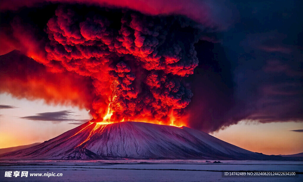 火山爆发