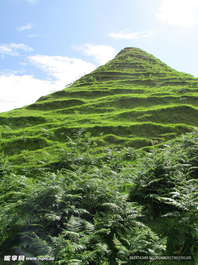 青山连绵风景