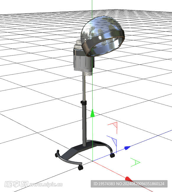 C4D模型 理发店工具