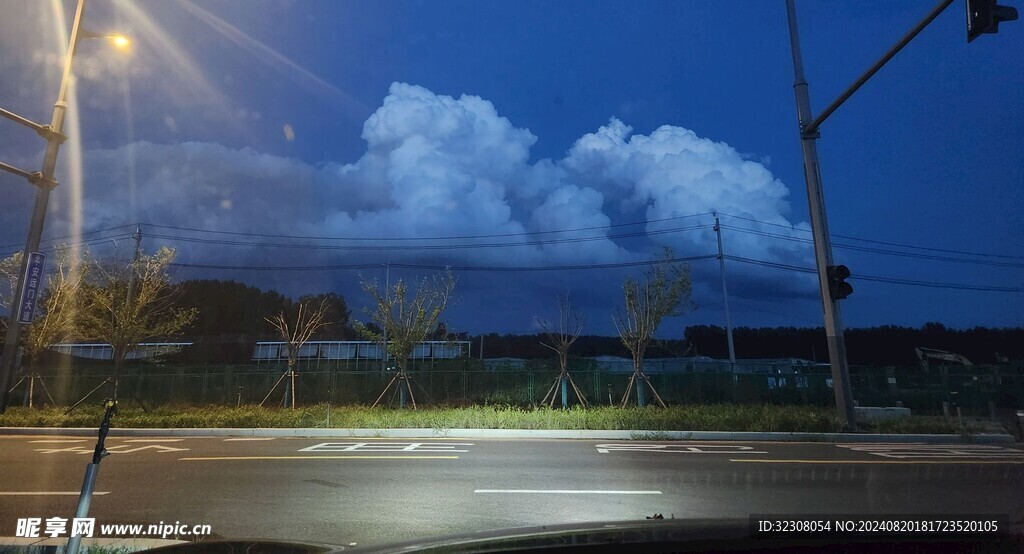 雨后天空
