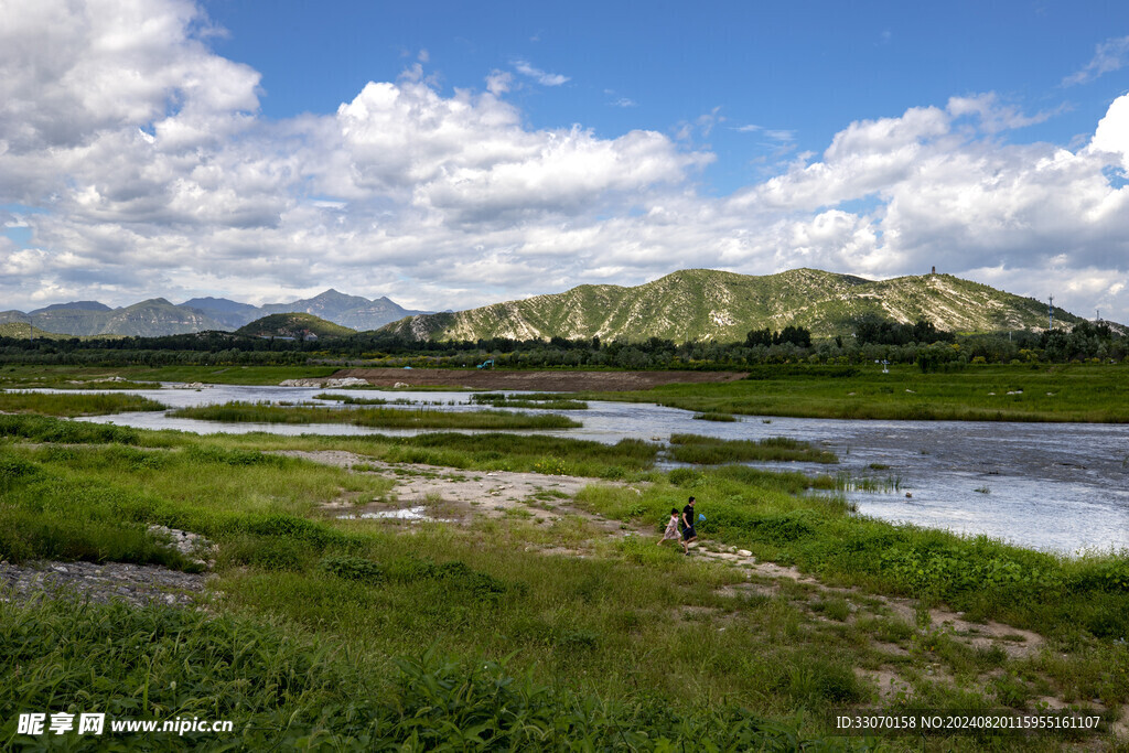 美丽河山