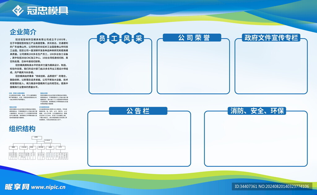 企业宣传栏