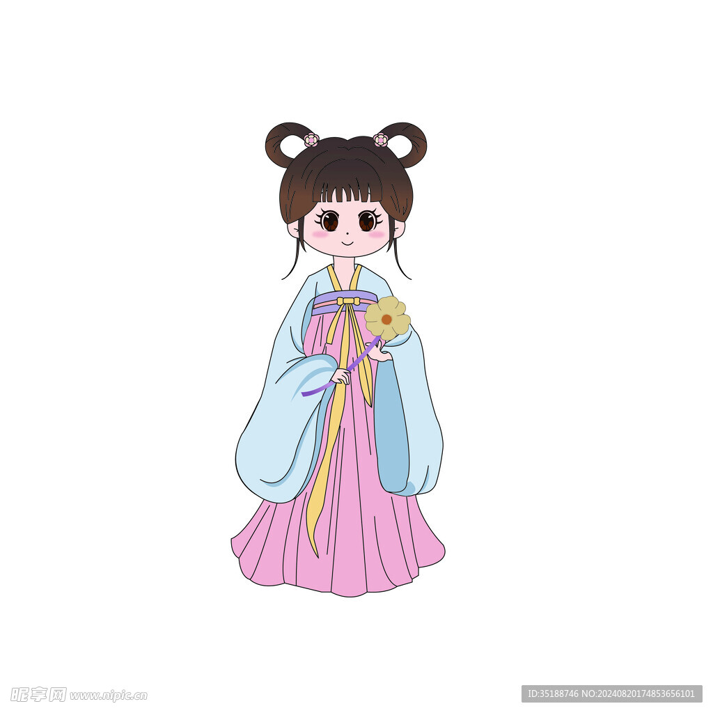 卡通小孩