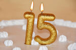 15岁生日蛋糕