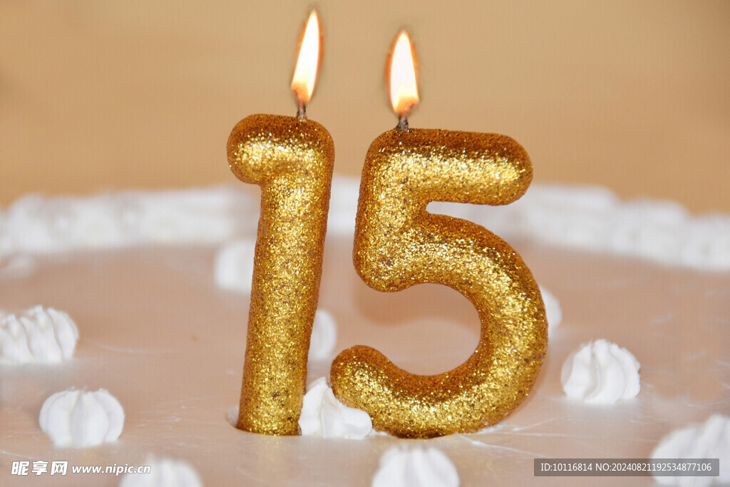 15岁生日蛋糕