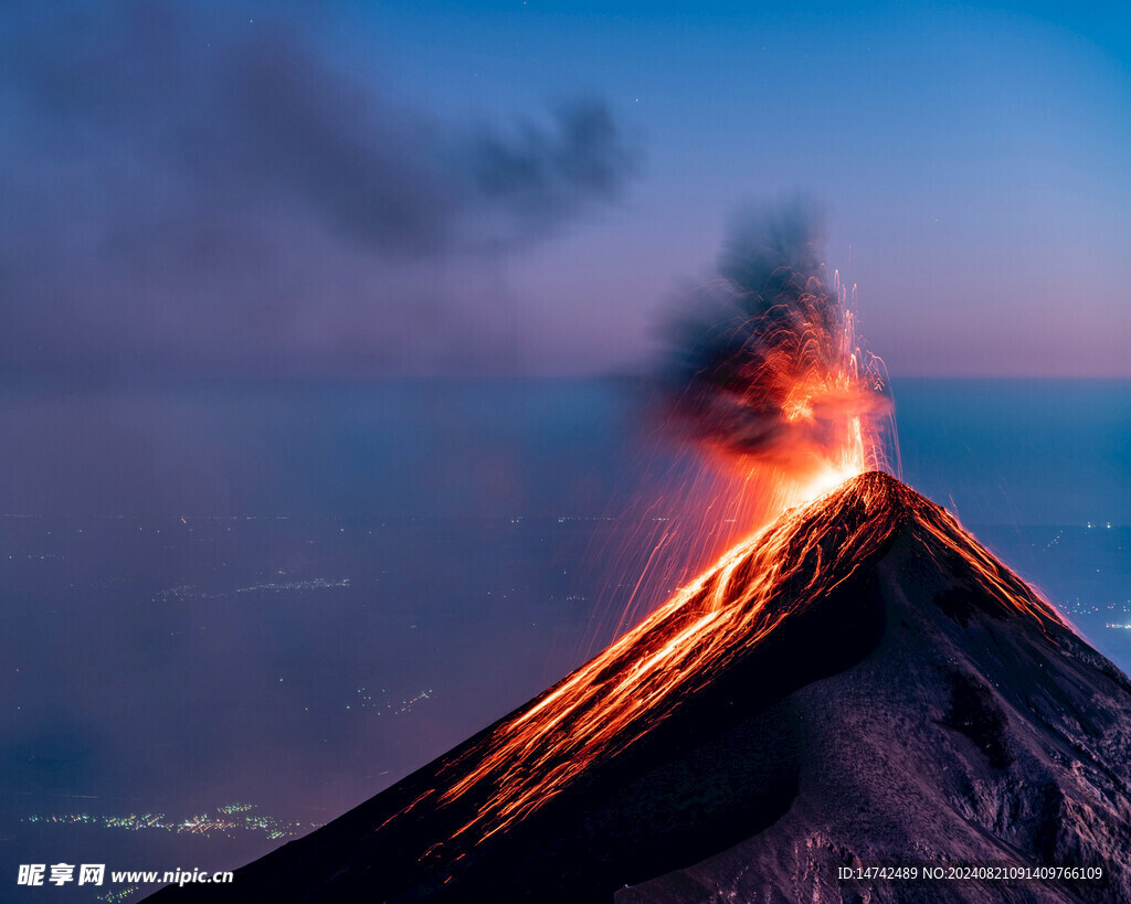 火山爆发
