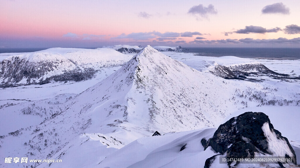 唯美雪山