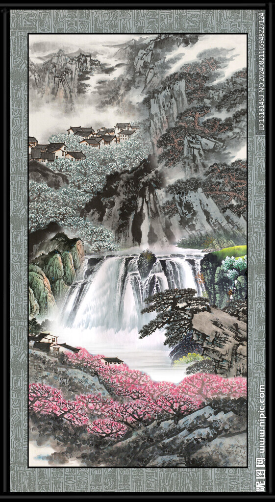 中堂国画 