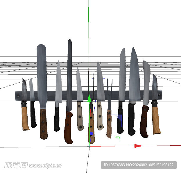 C4D模型 刀具