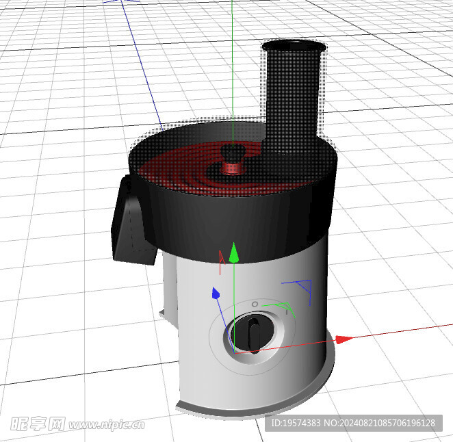 C4D模型 榨汁机