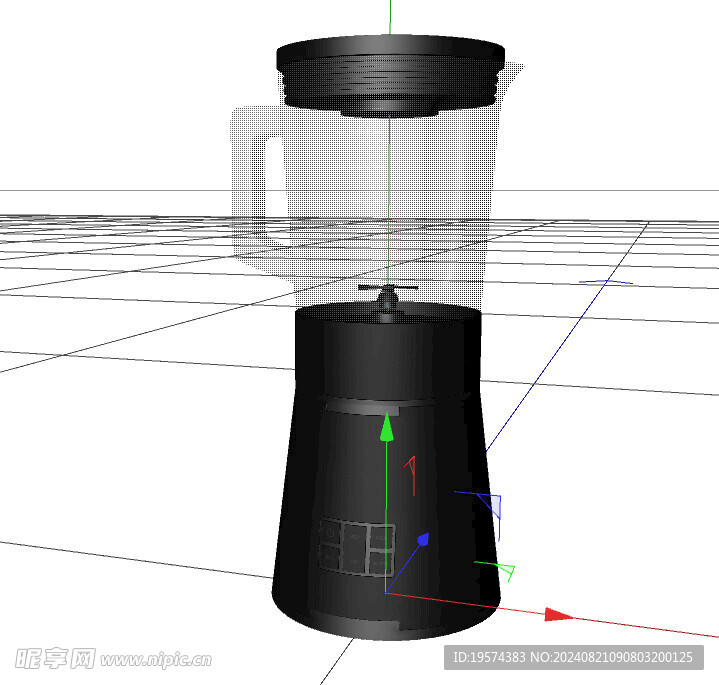 C4D模型 榨汁机