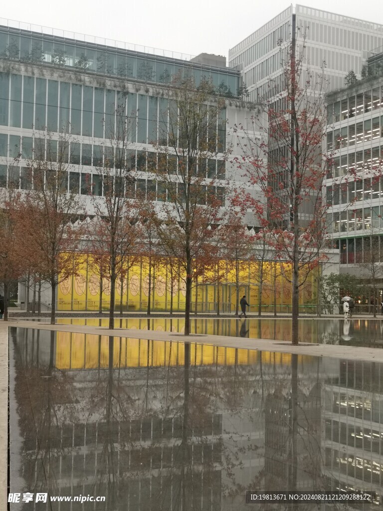 杭州天目里景观水景