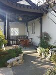 杭州绿城桃李春风别墅庭院水榭