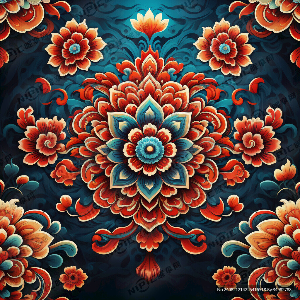 纹 古典 传统 吉祥