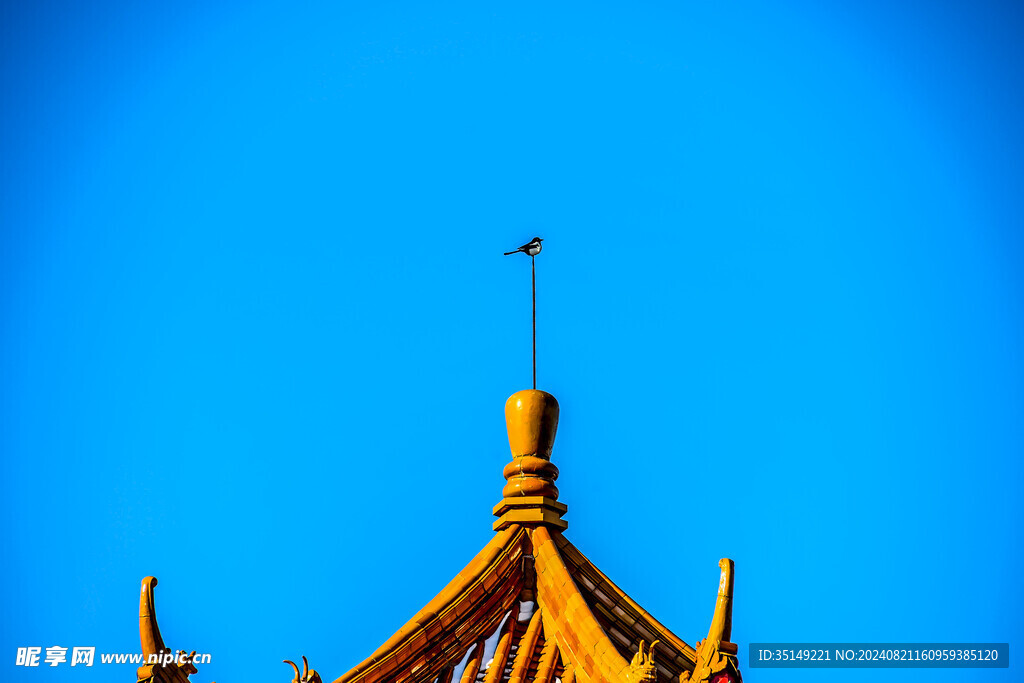 兰西东林寺风景