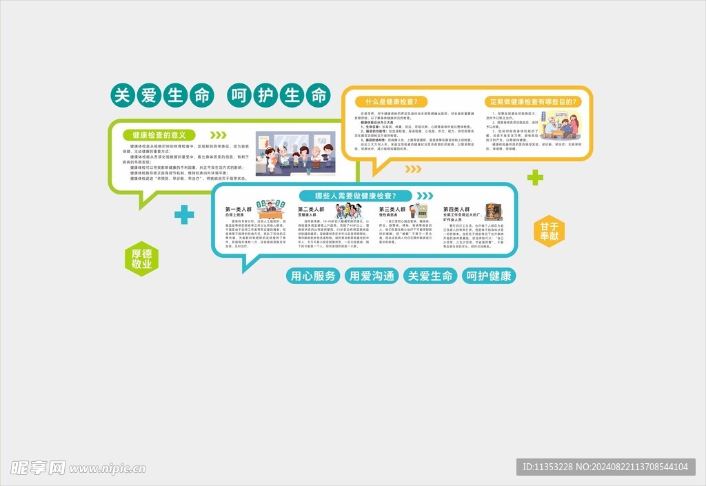 健康体检文化墙