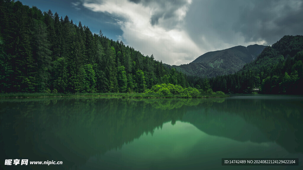湖泊景观