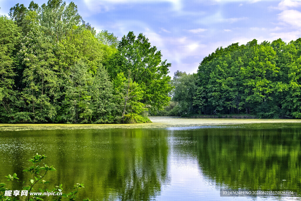 湖泊风光