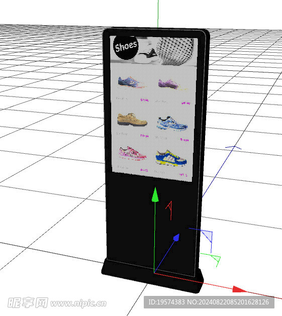 C4D模型 广告牌