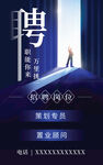 诚聘招聘海报