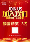 招聘广告加入我们海报