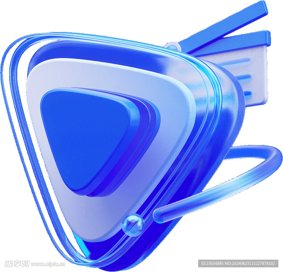 3D质感 科技图标