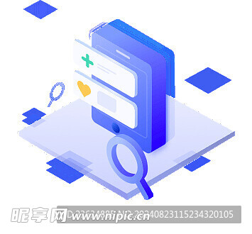 3D质感 科技图标