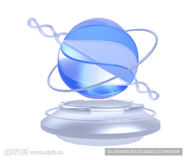 3D质感 科技图标